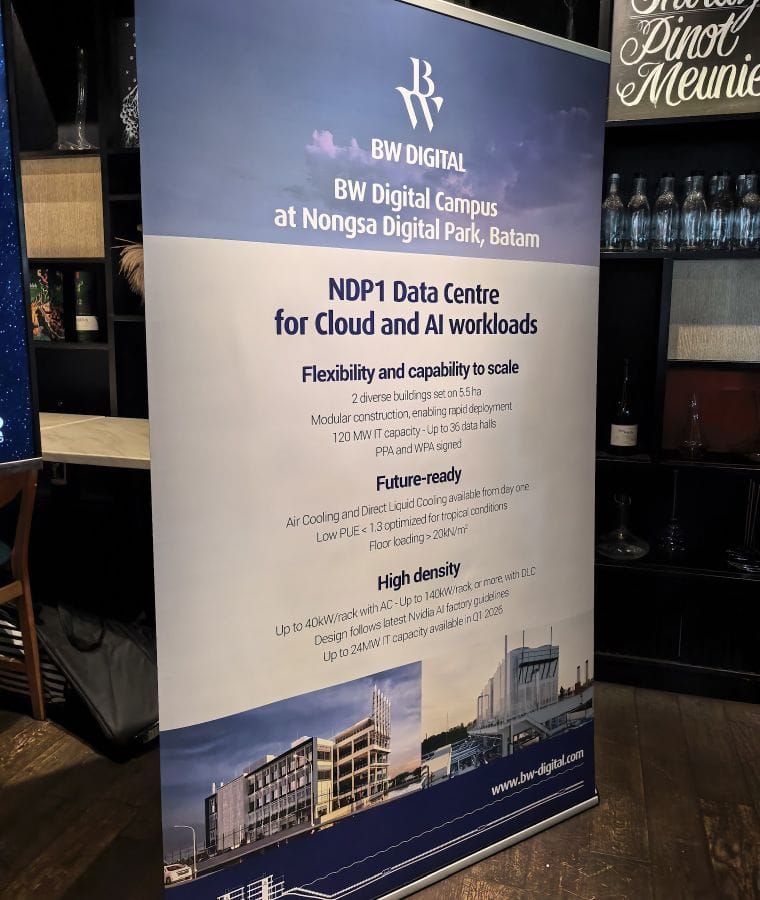 BW Digital to launch Batam's largest data centre
