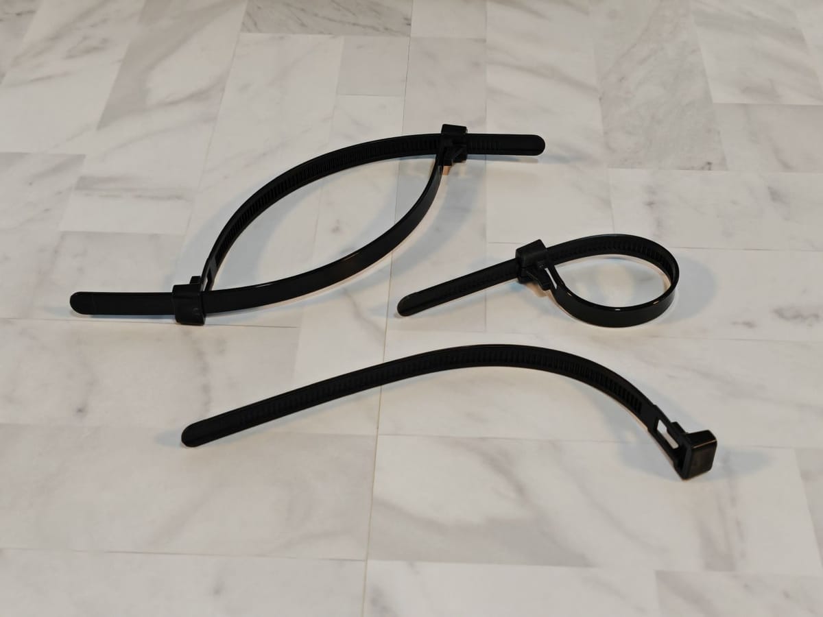 These nifty fasteners keep cords tidy