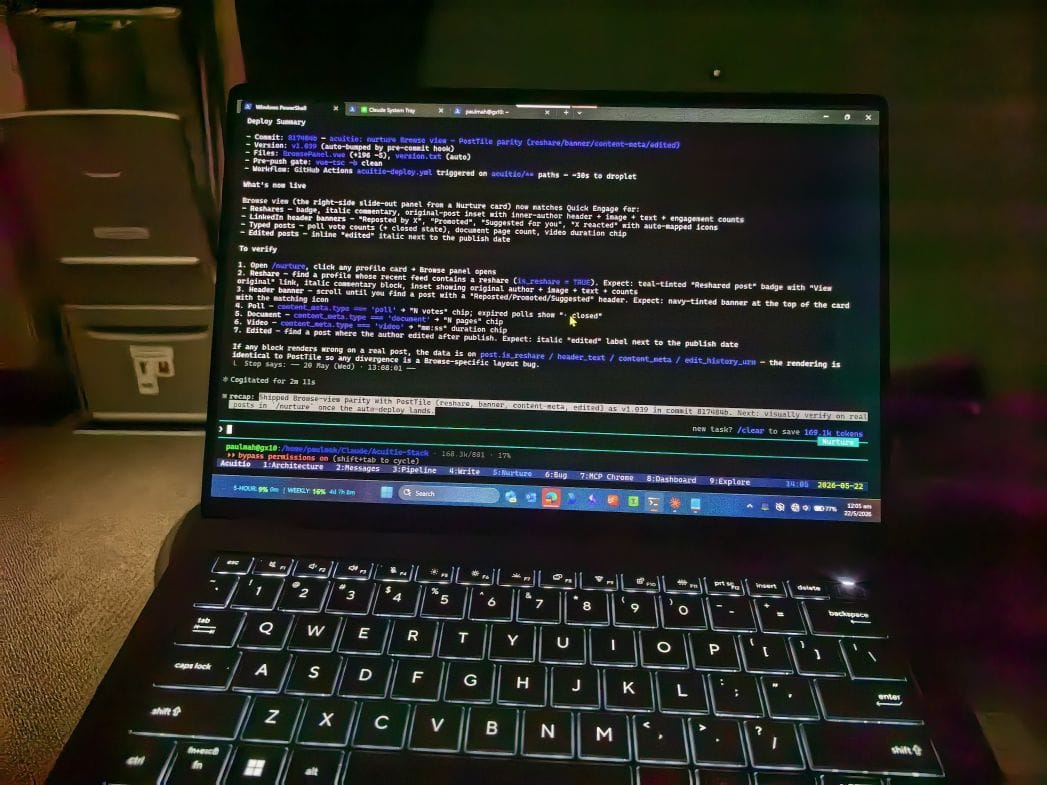Why I moved my Claude Code sessions onto an Asus GX10