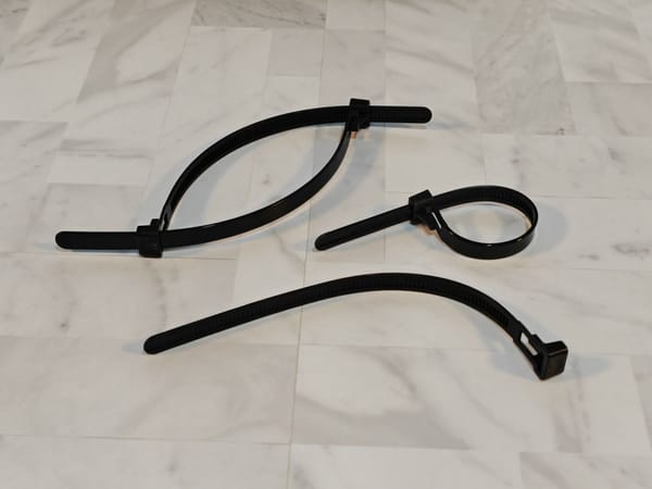 These nifty fasteners keep cords tidy
