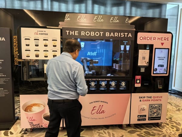Robot barista by S'pore startup offers a glimpse of the future