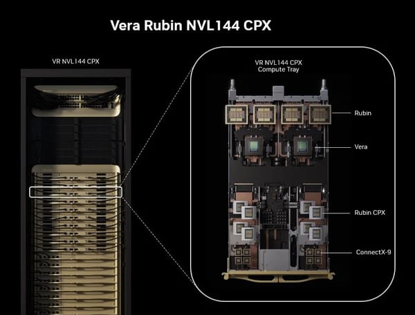 Nvidia splits AI workloads with new Rubin CPX chip