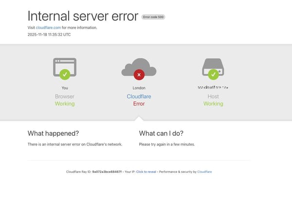The Cloudflare outage that affected ChatGPT, X, and Spotify