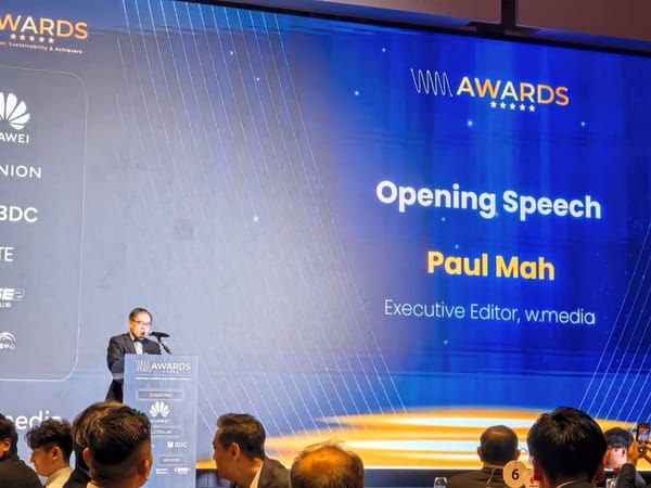My opening speech at the w.media Asia Awards 2025