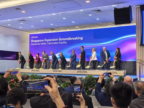 Micron breaks ground on US$24 billion wafer fab in Singapore
