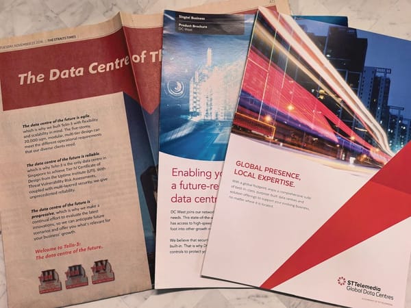 Three data centre rivals, one folder, ten years
