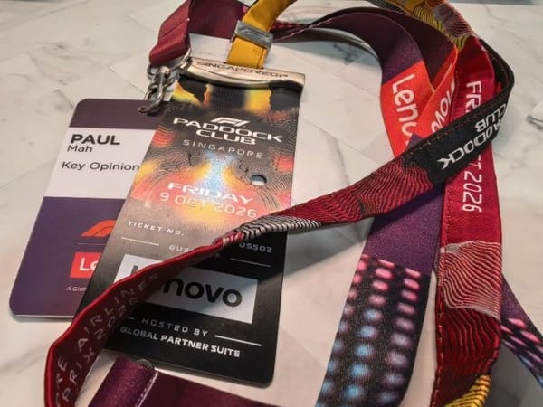Inside F1's pop-up data centre in Singapore